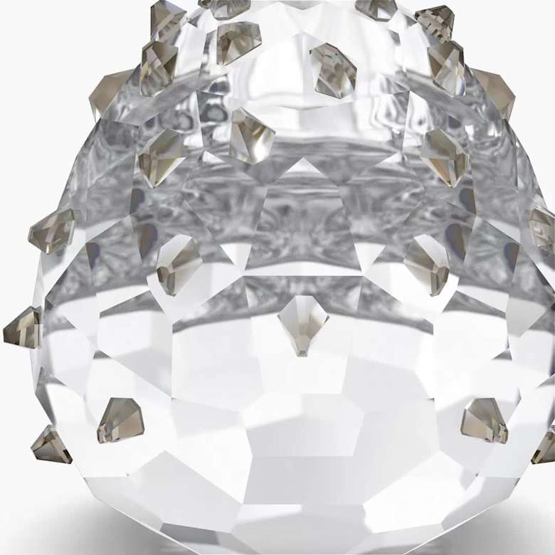Idyllia ハリネズミ, ホワイト | Swarovski