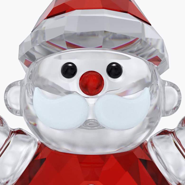 SWAROVSKI ロッキングサンタ Holiday Cheers ロッキングサンタ, レッド | Swarovski