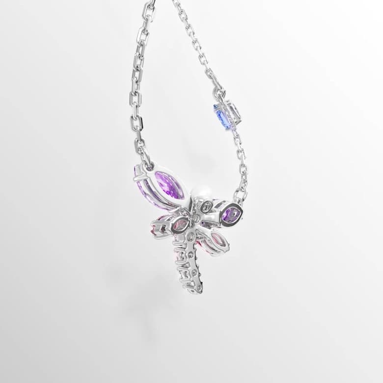 Ariana Grande x Swarovski ペンダント, ミックスカット, トンボ