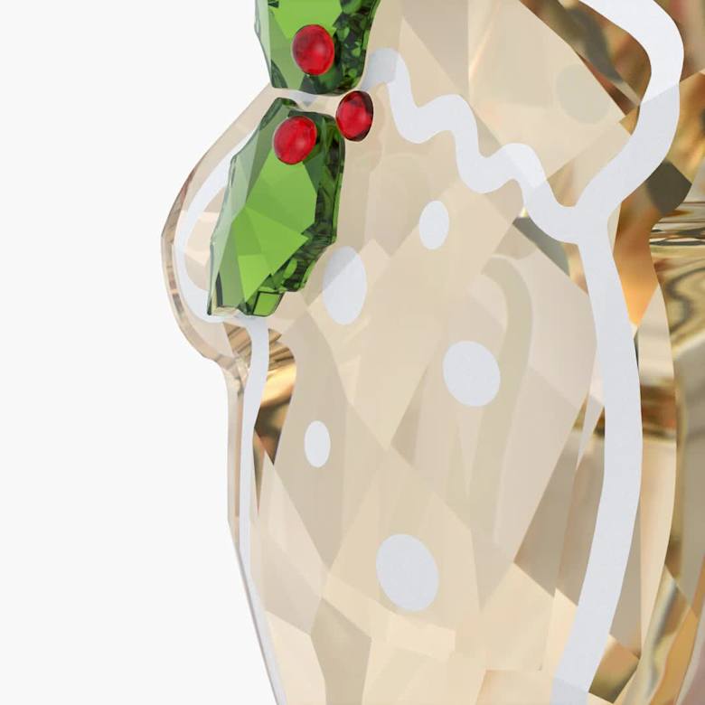 スワロフスキー　オーナメント　ジンジャーブレッド　グローブ Holiday Cheers ジンジャーブレッド手袋オーナメント | Swarovski