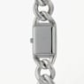 Cocktail watch, Swiss Made, Full pavé, Crystal bracelet, Silver tone, Stainless steel - Swarovski, 5547617