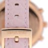 Passage Chrono นาฬิกา, Swiss Made, สายหนัง, ชมพู, เคลือบโทนสีโรสโกลด์ - Swarovski, 5580352