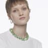 Millenia Tennisネックレス, オーバーサイズ クリスタル, オクタゴンカット, グリーン, ゴールドトーン・プレーティング - Swarovski, 5598261