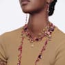 Una necklace, Octagon cut, Yellow, Gold-tone plated - Swarovski, 5598421