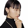 Dulcis 個性戒指, 枕形切割, 金色, 鍍金色色調 - Swarovski, 5613659