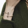 Numina karperec, Vegyes metszés, Szürke, Aranytónusú bevonattal - Swarovski, 5620754