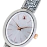 Crystal Rock Oval horloge, Swiss Made, Kristallen armband, Wit, Roestvrij staal - Swarovski, 5656878