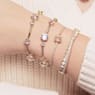 Rota リング, ミックスカット, ホワイト, ゴールドトーン・プレーティング - Swarovski, 5661057