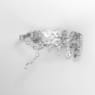 Girocollo Mesmera, Taglio misto, Bianco, Placcato rodio - Swarovski, 5661523