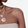 Idyllia Armband, Blomma, Gul, Rodiumpläterad - Swarovski, 5679936
