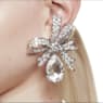 Matrix Tennis Halskette, Rundschliff, Weiß, Rhodiniert - Swarovski, 5681796