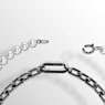 Swan choker and brooch, Crystal pearl, Swan, Black, Ruthenium plated - Swarovski, 5688747