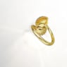 Bague Idyllia, Perle de cristal, Coquillage, Blanche, Placage de ton or - Swarovski, 5694972