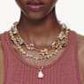 Gema gyűrű, Szett (3), Vegyes metszés, Többszínű, Aranytónusú bevonattal - Swarovski, 5705811