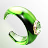 Dulcis cuff armband, Octagon-slijpvorm, Groen, Goudkleurige toplaag - Swarovski, 5714381