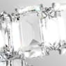 Millenia 雙層項鍊, 混合式切割, 白色, 鍍白金色 - Swarovski, 5717913
