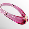 Halsband, Oktagon-Schliff, Pavé, Rosa, Goldlegierungsschicht - Swarovski, 5723509