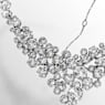Constella necklace, Mixed cuts, Clasp, White, Rhodium plated - Swarovski, 5732249