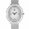 Matrix Octagon watch, Metal bracelet, Silver tone, Stainless steel - Swarovski, 5732498